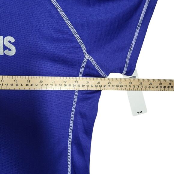 NEW NFL Indianapolis Colts Short Sleeve Scoop Neck T-Shirt Womens 1X Blue Slinky - Picture 8 of 9